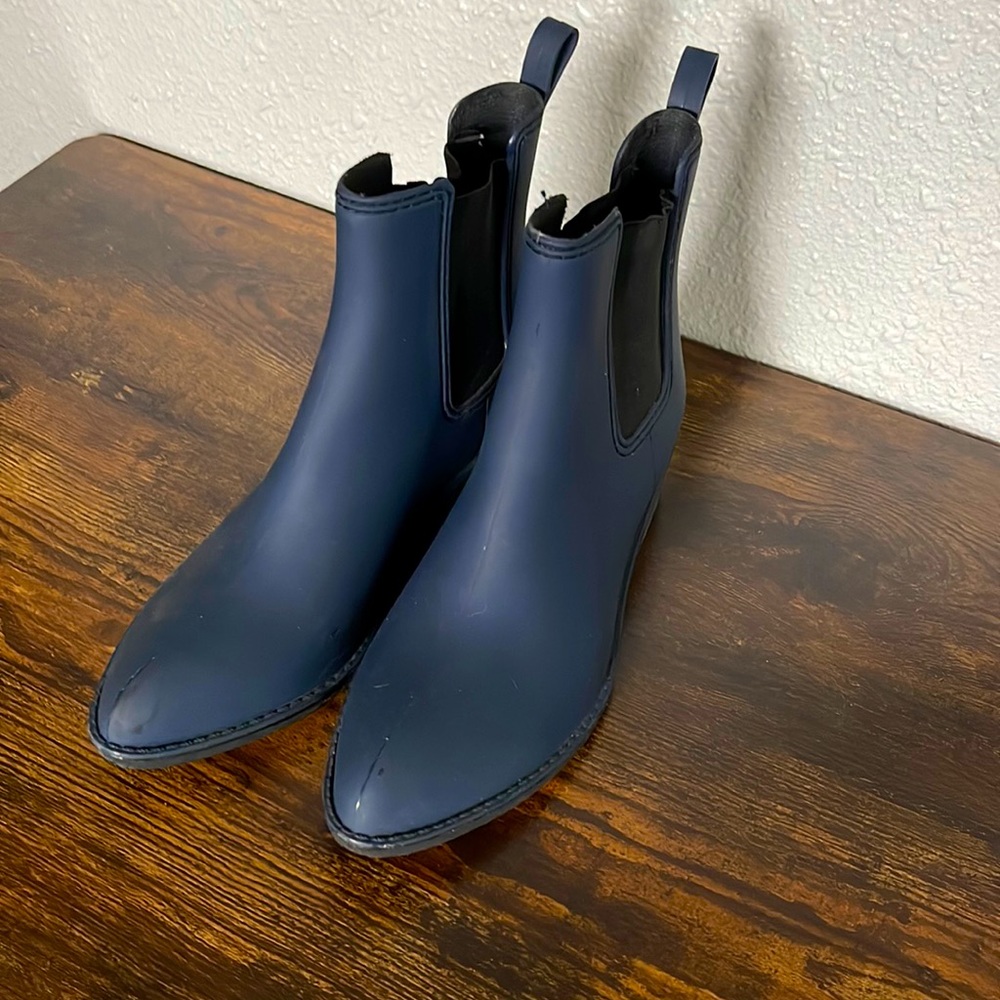 Jeffrey Campbell Pointed Toe Chelsea Rain boots